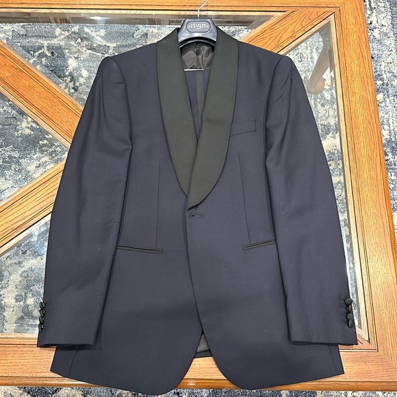 Charles Tyrwhitt Navy Blue Tuxedo - Picture 1 of 9